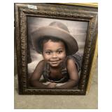 21x25" photo and frame