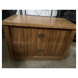 2 drawer nightstand - 28" long , 21" tall