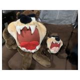 Large taz stuffed animal- sitting down, he