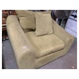 Microfiber chair - needs sewing repair on back