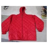 Red Puffer Noiz Jacket Size 4XL