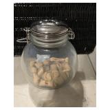 Pet treat jar