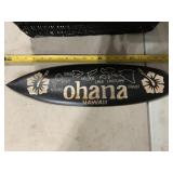 Hawaiian wood wall hanger