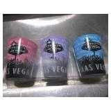 5 Las Vegas Shot Glasses
