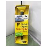 Mole and Gopher Sonic Spike / Solar Powered