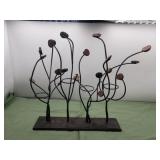 Metal Tree Candle Holder