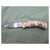 Franklin Mint Collector Knife / Deer / Buck