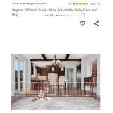 Regalo 194-Inch Super Wide Adjustable Baby Gate