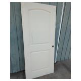 New 36" Interior 2 Panel Round Top Door.   Ready