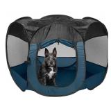 Pop-up Pet Playpen *appears used, zipper door