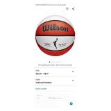 WILSON WNBA Authentic Series BasketballsSize