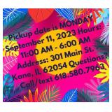 Payment & Location Info