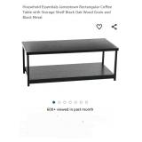 Household Essentials Jamestown Rectangular Coffee