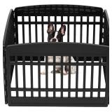 IRIS USA 4-Panel Dog Exercise Playpen,