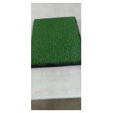 23" x 19" Pet potty grass with mat and tray