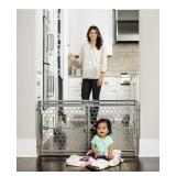 NEW Regalo Baby Gate Easy Fit Plastic Adjustable