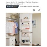 Honey-Can-Do 10-Pocket Over-The-Door Organizer,
