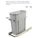 NEW In-Cabinet Pull-Out Trash Can,Single
