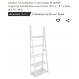 Amazon Basics Modern 5-Tier Ladder Bookshelf