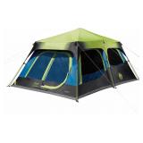 10-Person Dark Room Instant Cabin Tent with