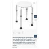 Homecraft Aluminium Shower Stools with Circular