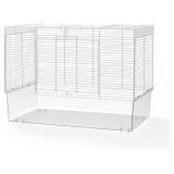 Hamster Cage with Dual Door, Transparent Small