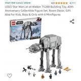 LEGO Star Wars at-at Walker 75288 Building Toy,