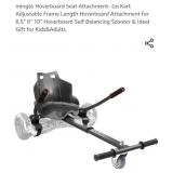 NEW Hoverboard Seat Attachment, Carbon Black