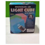 New Multicolor Light Cube with Remote