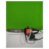 Craftsman Electric Chainsaw.    Used.   Plugged