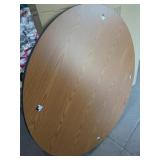 New 48" Reversible Table Top.  Oak & Grey Perfect