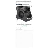 Lasko Misto Outdoor Misting Blower Fan, Ideal f