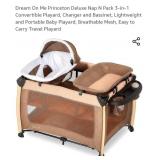 Dream On Me Princeton Deluxe Nap N Pack 3-in-1