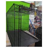New Folding Dog Crate With Lift Up Door With