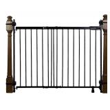 NEW Metal Banister & Stair Baby Gate, 31"-46"