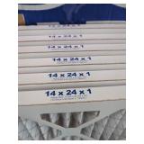 6 New Nordic Pure 14x24x1. Furnace Filters