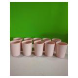 10 New Plastic Tumblers.18oz