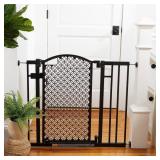 New  Walk-Thru Safety Pet and Baby Gate, 28"-42"