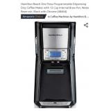 Hamilton Beach One Press Programmable Dispensing