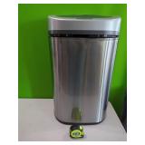New Stainless Steel Hands Free Sensor Lid Trash