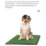 Artificial Grass Puppy Pee Pad for Dogs and Small