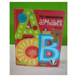 New My Awesome Alphabet Book with Letter Shaped