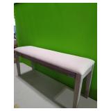 New Upholstered Bench   Small Snag in upholstery