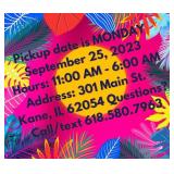 Payment & Location Info