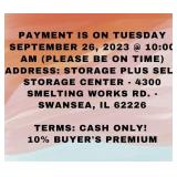 Payment & Location Info