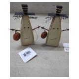 2 New Primitives by Kathy Wood Ghost & Pumpkin