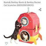New Boots & Barkley Rocketship Cat Scratcher