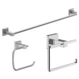 NEW 3 Pc Wall Mounted Bathroom Hardware Set,