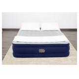 Queen Air Mattress 15" with Built-in AC Pump Navy