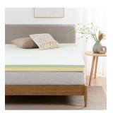 NEW 3" King Green Tea Memory Foam Mattress
